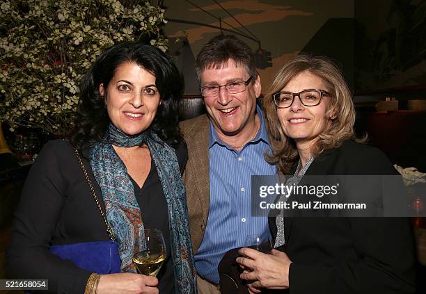 Director Lydia Tenaglia and guests attend the CNN Films and ZPZ Production premiere party celebrating Jeremiah Tower: The Last Magnificent at Tribeca...