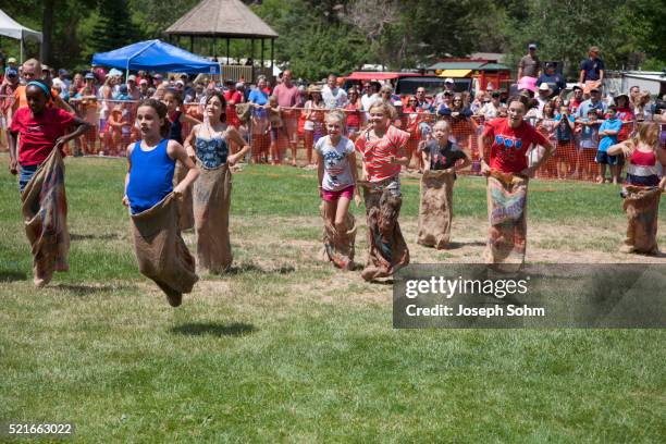 Three Kids Racing 52 Three Legged Race Kids Stock Photos, High-Res Pictures, and Images ...