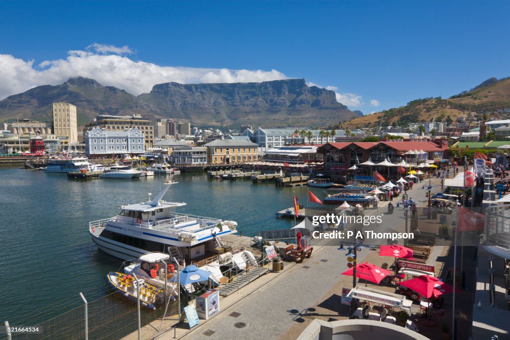 Victoria and Alfred Waterfront and Table Mountain