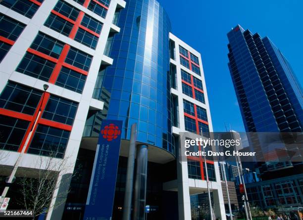 cbc broadcast centre - cbc broadcast centre stock pictures, royalty-free photos & images