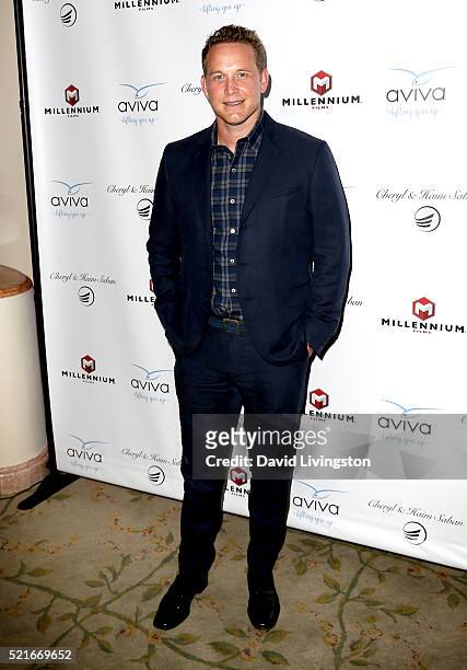 Actor Cole Hauser attends A Gala to honor Avi Lerner and Millennium Films at The Beverly Hills Hotel on April 16, 2016 in Beverly Hills, California.