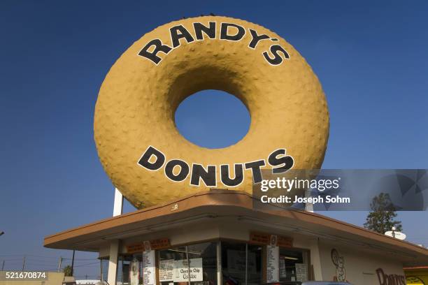 The Randy's Randys Donuts Photos and Premium High Res Pictures - Getty Images