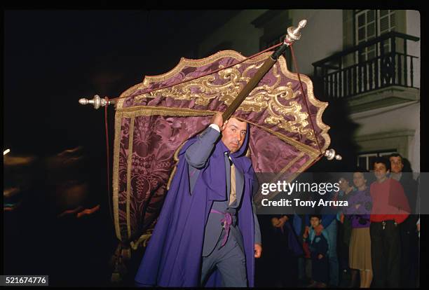 good friday procession at braga, portugal - holy week banner stock pictures, royalty-free photos & images