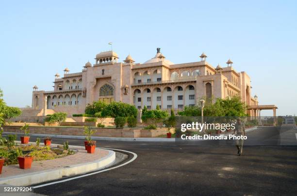 rajasthansthan, vidhan sabha assembly house, jaipur, rajasthan, india - police india stock pictures, royalty-free photos & images