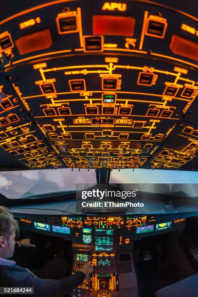 Airbus A320 Cockpit High-Res Stock Photo - Getty Images Airbus A320 Cockpit High-Res Stock Photo - Getty Images