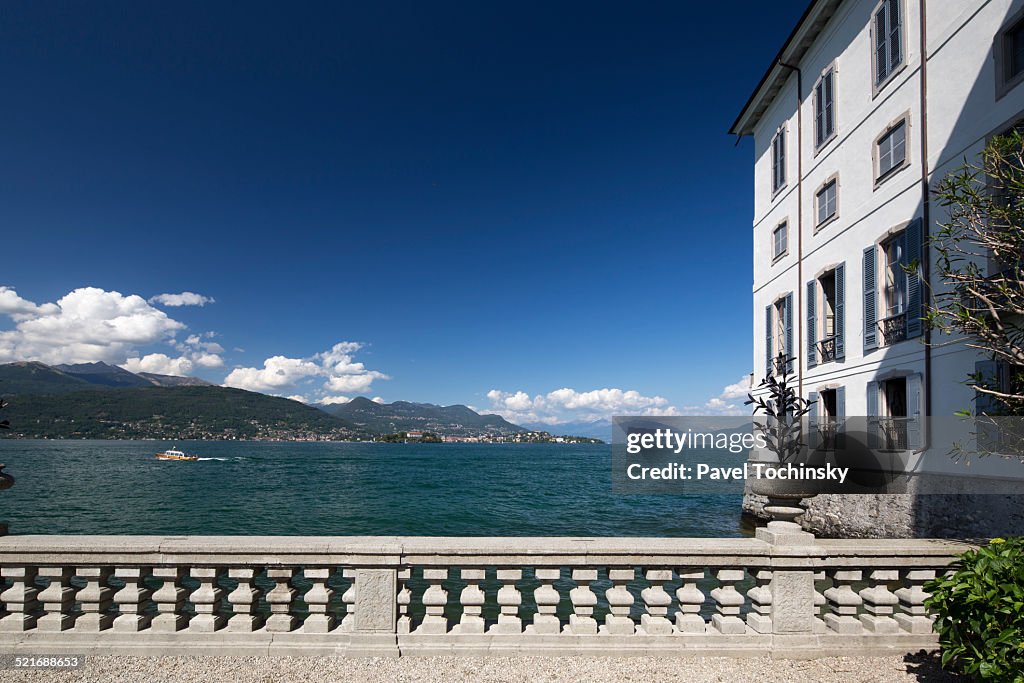 Famous Italian palazzo on Isola Bella