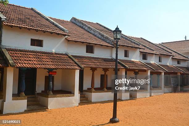 south indian houses - madras indien stock pictures, royalty-free photos & images