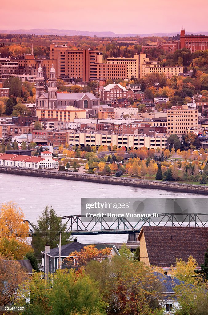 View of Chicoutimi