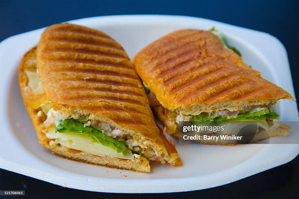 Vegetarian Hot Sandwich High-Res Stock Photo - Getty Images