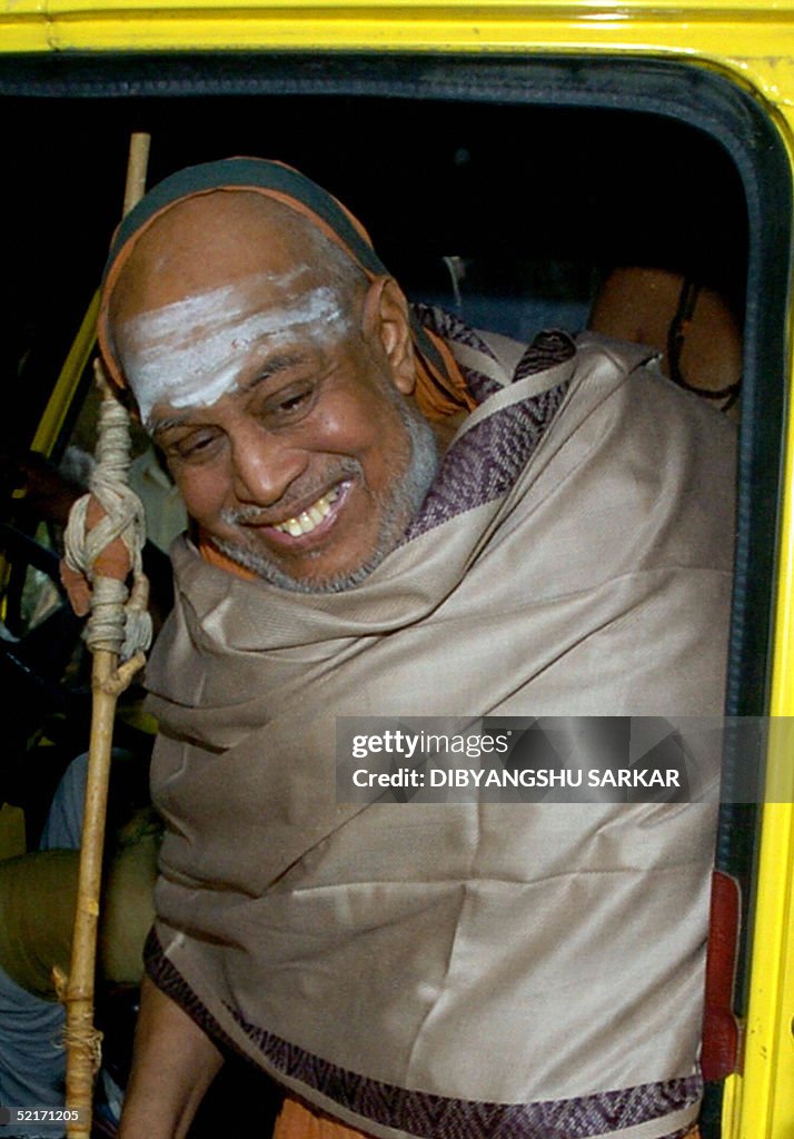 Indian Hindu religious leader Jayendra S