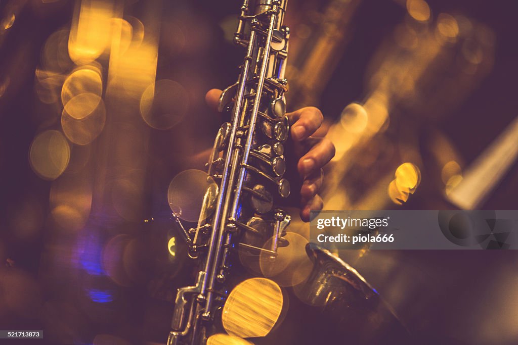 Saxofón actores