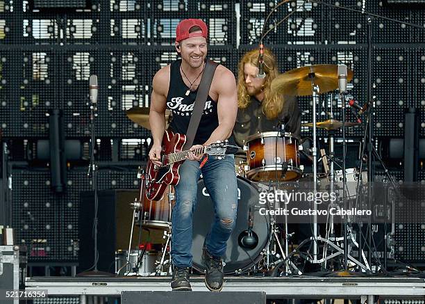 Kip Moore is onstage during Tortuga Music Festival on April 15, 2016 in Fort Lauderdale, Florida.