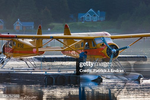 Float plane dock Float plane dock