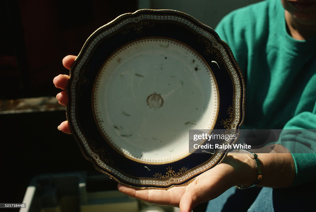 Bowl Recovered from Titanic