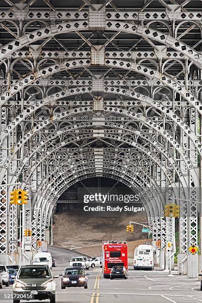 harlem trestle - harlem foto e immagini stock