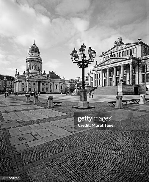 gendarmenmarkt square - berlin historisch stockfoto's en -beelden