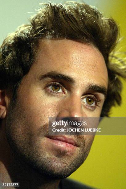 British actor Joseph Fiennes gives a press conference 10 February 2005 in Berlin on the opening day of the International Berlin Film Festival, where...