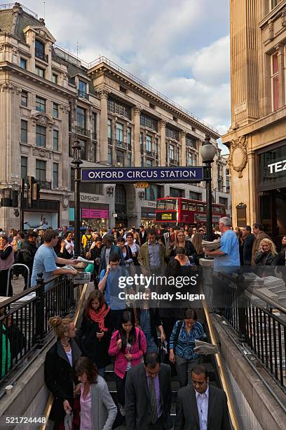 oxford circus underground entrance - london underground speed stock pictures, royalty-free photos & images