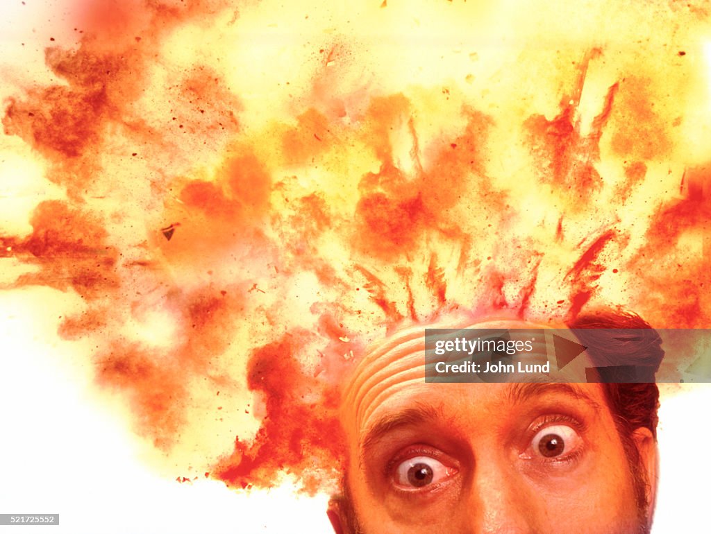 Exploding head