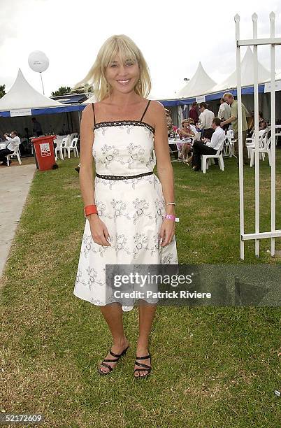 April 2004 - Susie Maroney at the Golden Slipper Racing Carnival held at Rosehill Gardens Racecourse, Rosehill, Sydney, Australia.