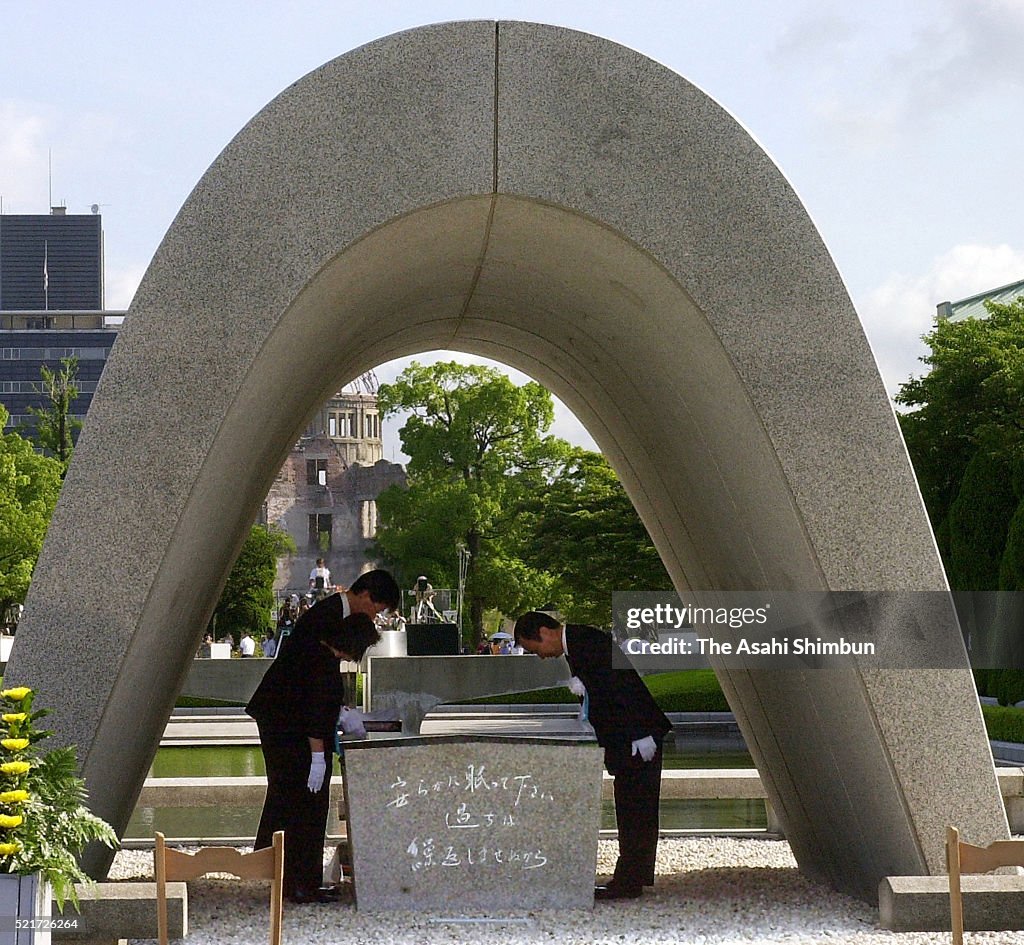 Hiroshima Commemorate 57th Peace Memorial
