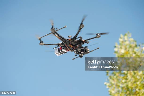 unmanned aerial vehicle (uav) - paranoia 2013 film stock-fotos und bilder
