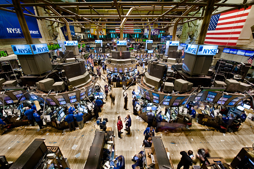 The New York Stock Exchange.