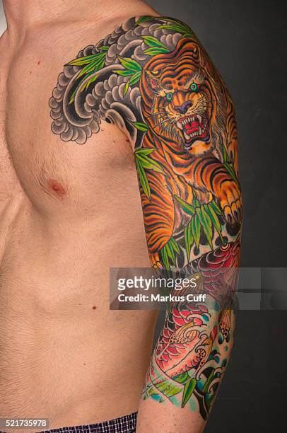 80 Asian Tiger Tattoos Photos and Premium High Res Pictures - Getty Images
