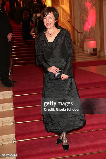 Jule Ronstedt during the 27th ROMY Award 2015 at Hofburg Vienna on April 16, 2016 in Vienna, Austria.