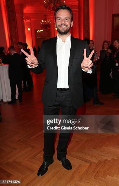 Cook Steffen Henssler during the 27th ROMY Award 2015 at Hofburg Vienna on April 16, 2016 in Vienna, Austria.