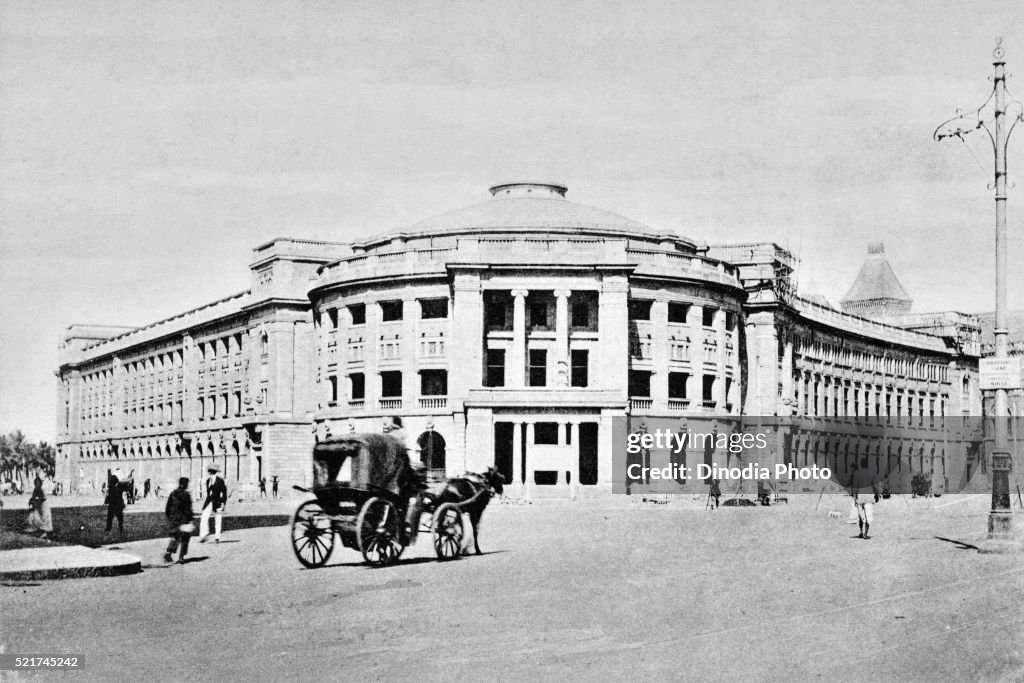 Old vintage photo of institute of science, mumbai, maharashtra, India