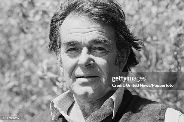 American actor Stuart Whitman pictured on the set of the film 'The Monster Club' in England on 2nd May 1980.