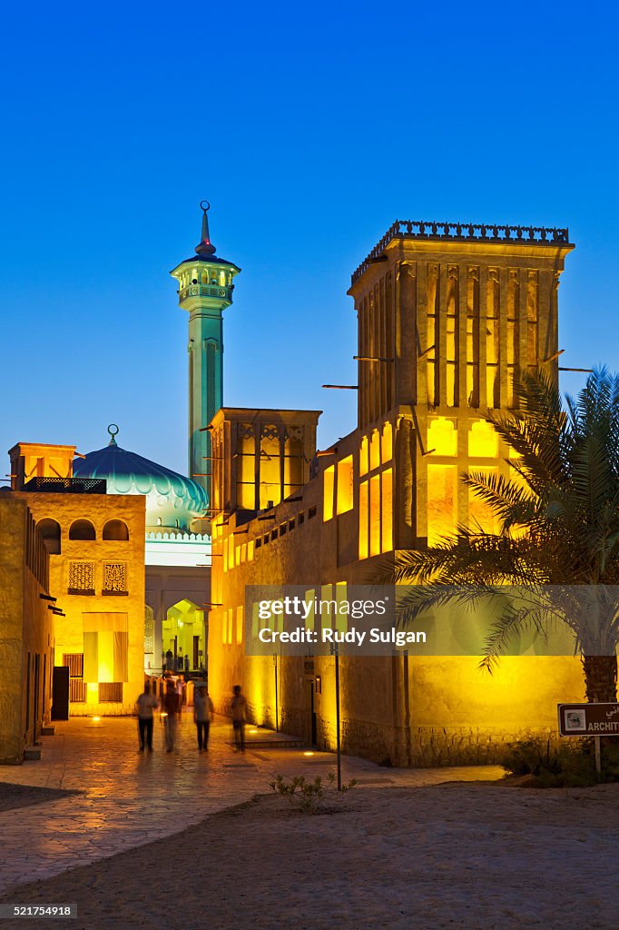 Old Bastakia in Bur Dubai