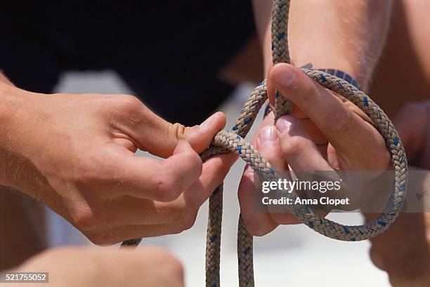 Rope Knot Hand Photos and Premium High Res Pictures - Getty Images