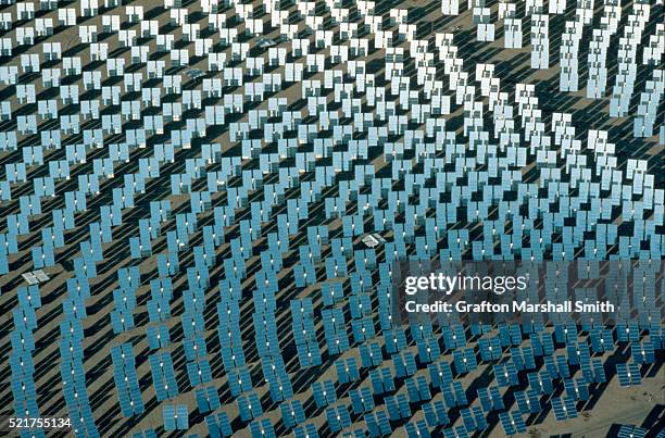 solar test facility - herhaling begrippen stockfoto's en -beelden