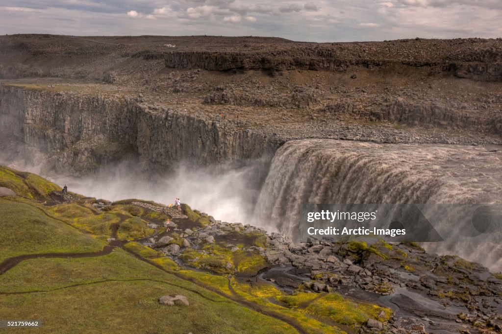 Jokulsargljufur canyon, Dettifoss Waterfall, Northern Iceland