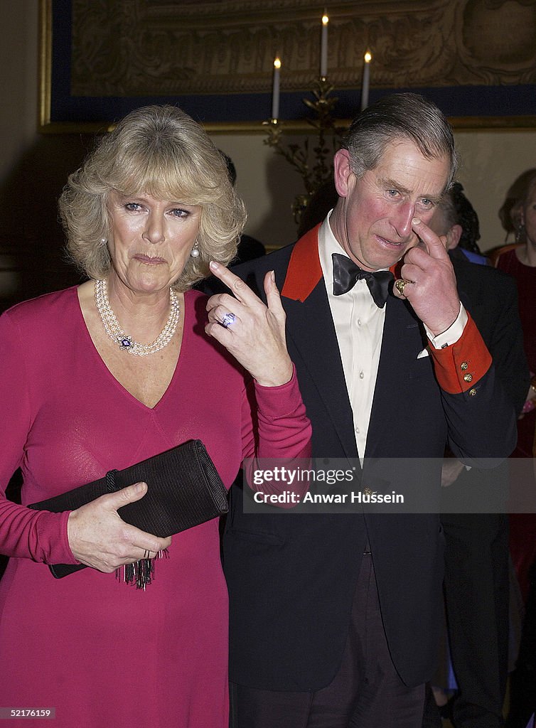 Charles And Camilla Make Appearance At Windsor Castle