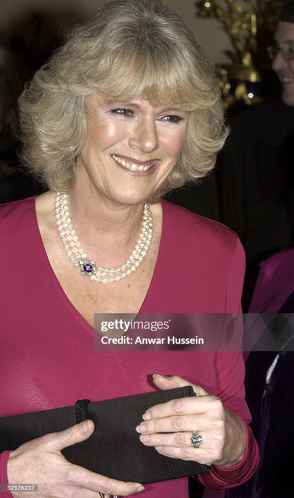 Camilla Parker-Bowles, fiancee to HRH Prince Charles, attends a... News ...