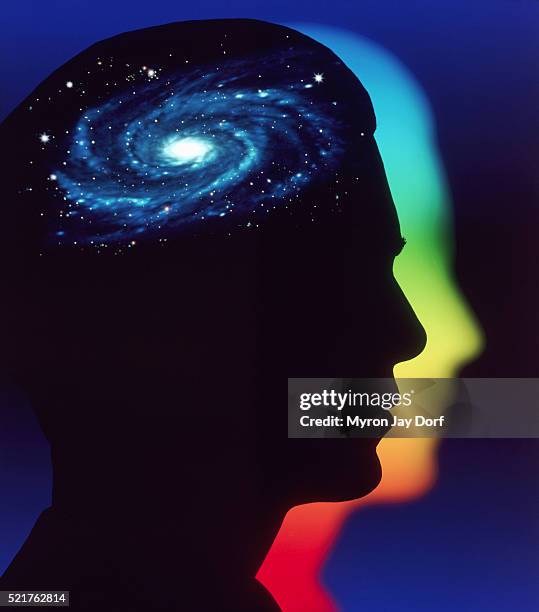 astronomical mind - spiritual enlightenment stock pictures, royalty-free photos & images