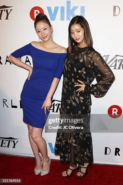 Bae Noo Ri Actresses Kim Sa Hee and Bae Noo Ri attend The Premiere of Viki's ...