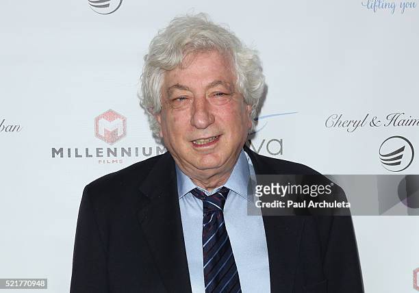 Producer Avi Lerner attends the gala to honor Avi Lerner and Millennium Films at The Beverly Hills Hotel on April 16, 2016 in Beverly Hills,...