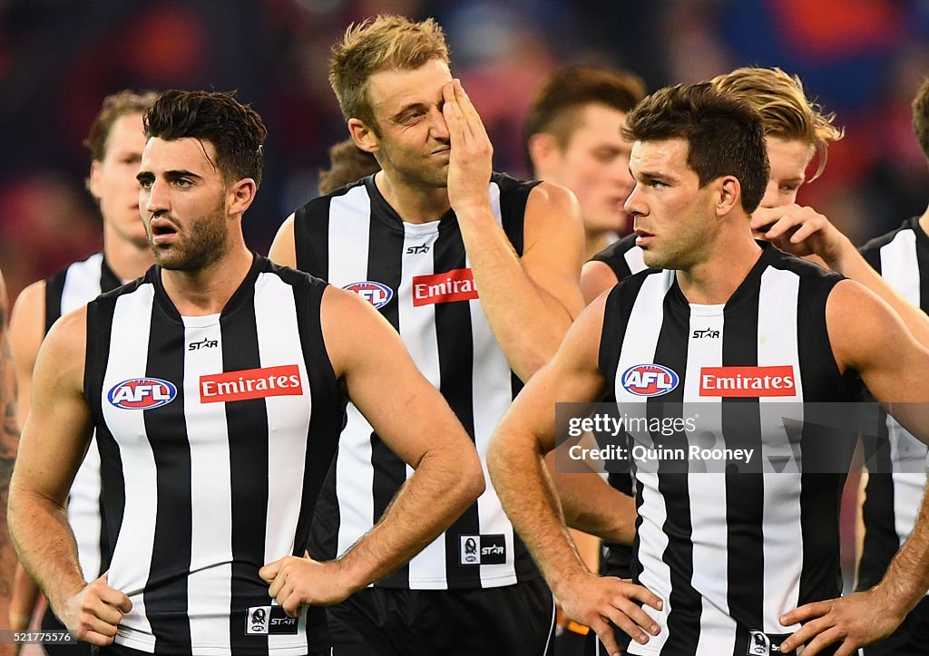 AFL Rd 4 - Collingwood v Melbourne
