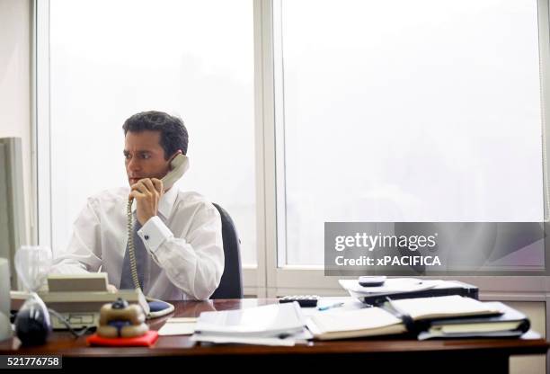 workers in the office of credit suisse first boston (csfb) - credit suisse stock pictures, royalty-free photos & images