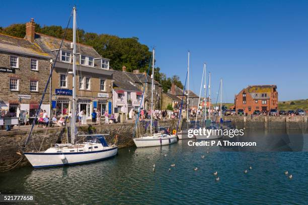 padstow, cornwall - padstow stock-fotos und bilder