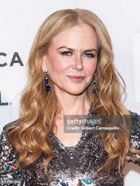 Actress/producer Nicole Kidman attends "The Family Fang" Premiere during 2016 Tribeca Film Festival at John Zuccotti Theater at BMCC Tribeca...