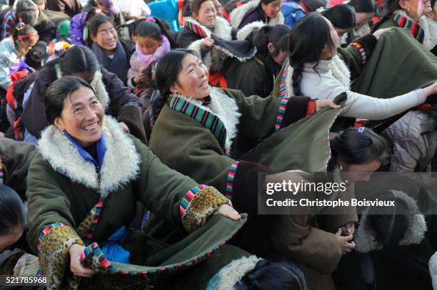 china, qinghai - tibetan people stock pictures, royalty-free photos & images