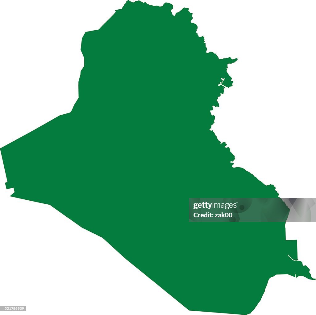Iraq Map Middle East