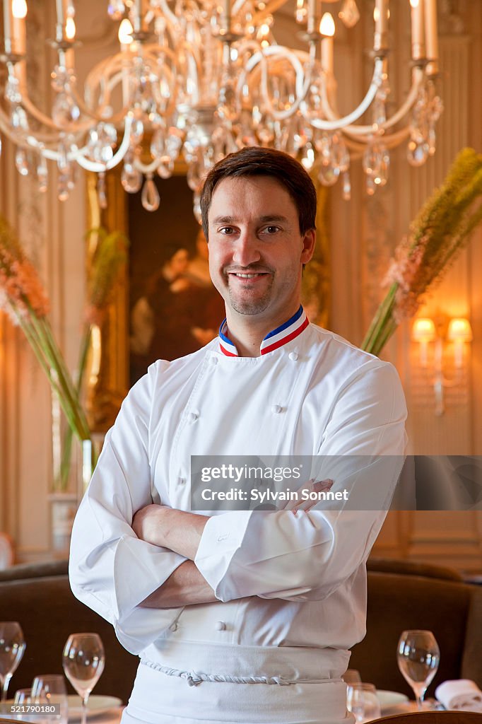 France, Marne, Reims, Chateau les Crayeres Restaurant