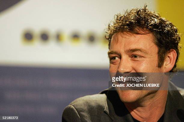 New Zealand's actor Marton Csokas gives a press conference 11 February 2005 during the International Berlin Film Festival Berlinale where he presents...