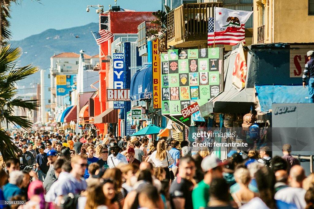 Venice Beach Broadwalk Los Angeles